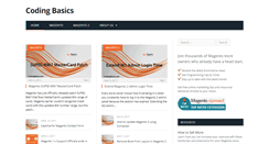 Desktop Screenshot of codingbasics.net
