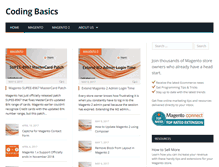 Tablet Screenshot of codingbasics.net